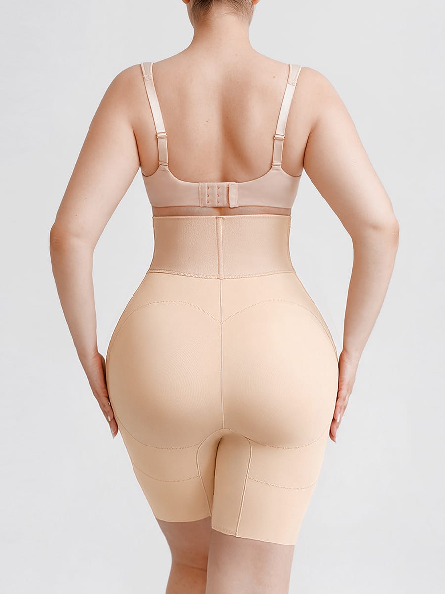 Tummy Control Shaper with Removable Hip Pads
