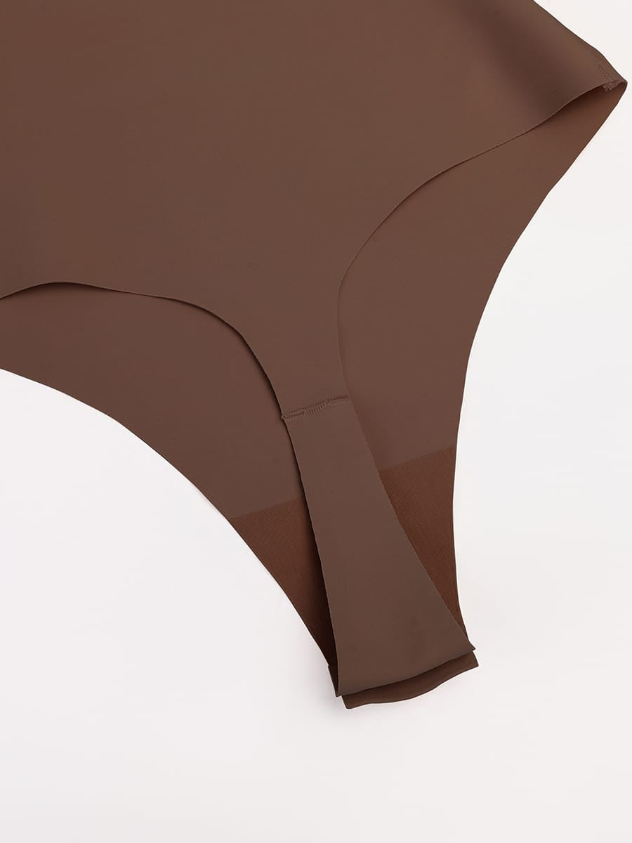 Unlined Plunge Thong Bodysuit