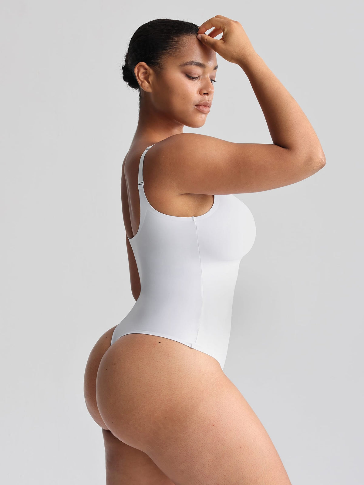 Unlined Plunge Thong Bodysuit