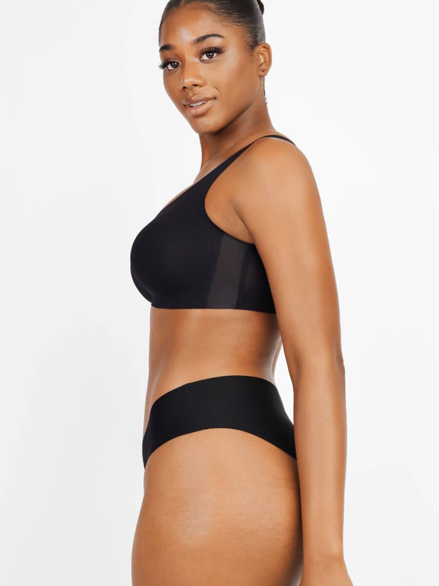 Soutien-gorge sans armatures à maintien souple
