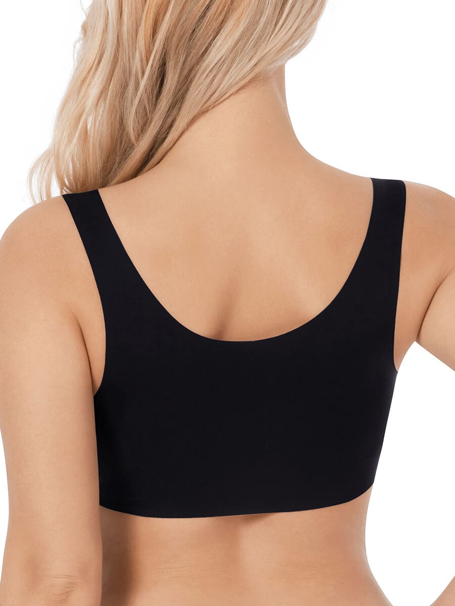 Soutien-gorge sans armatures à maintien souple