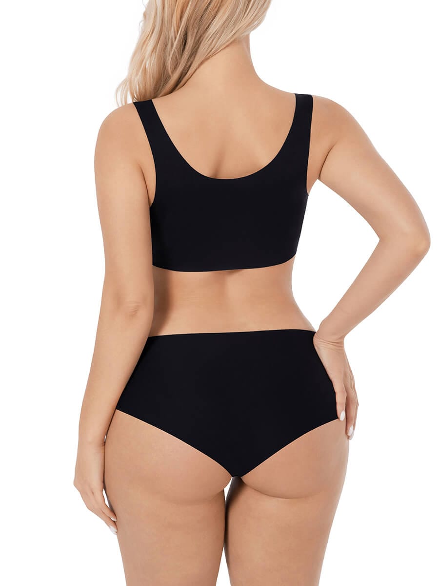 Soutien-gorge sans armatures à maintien souple