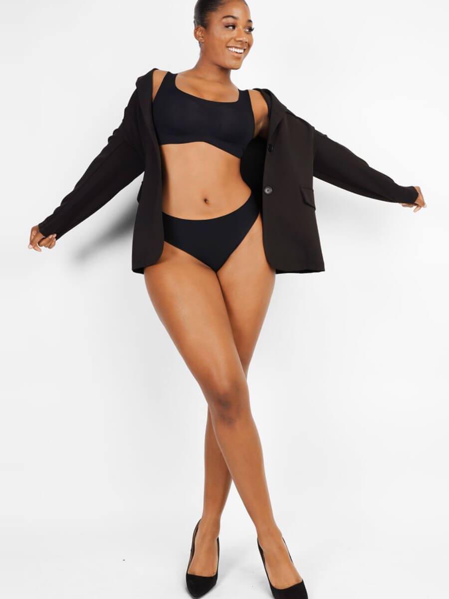 Soutien-gorge sans armatures à maintien souple