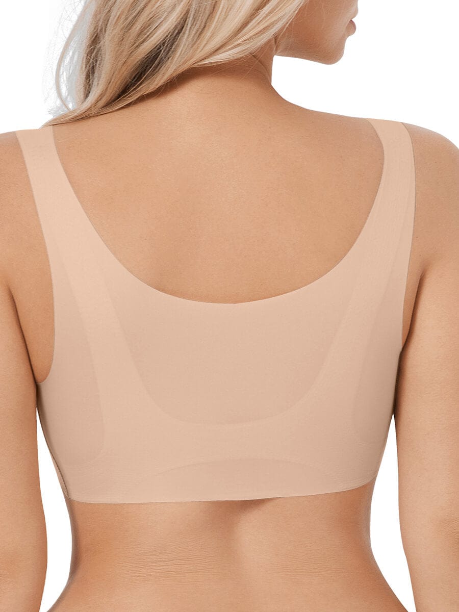 Soutien-gorge sans armatures à maintien souple