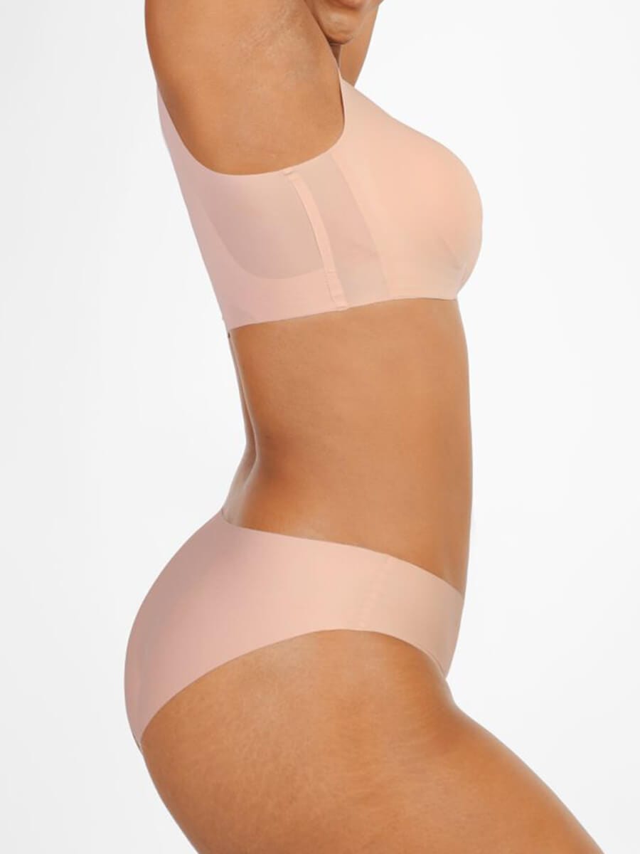 Soutien-gorge sans armatures à maintien souple