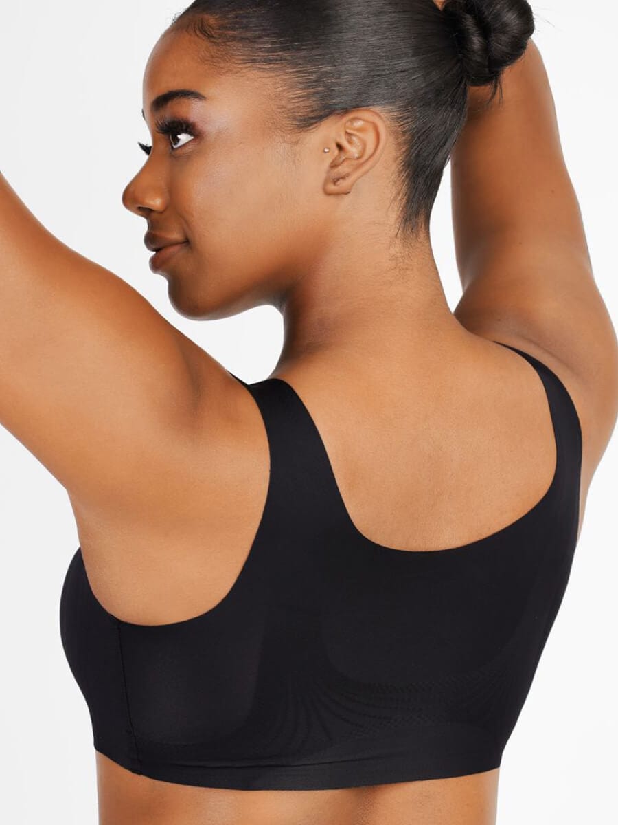 Soutien-gorge sans armatures à maintien souple