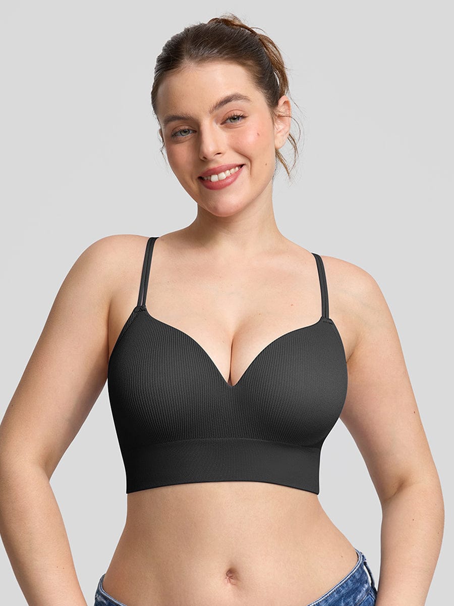 Seamless wireless demi T-shirt bra — image 21