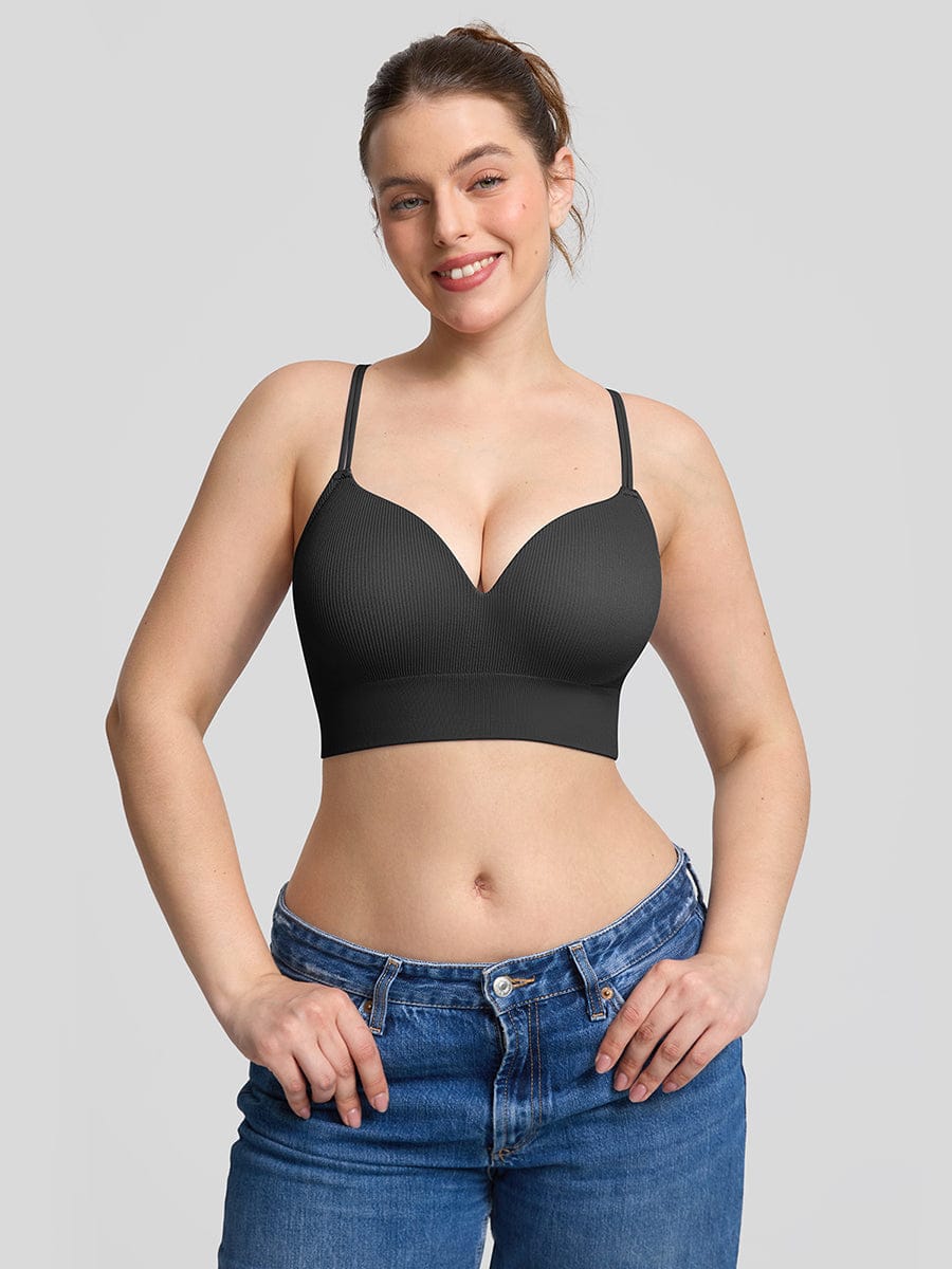 Seamless wireless demi T-shirt bra — image 24
