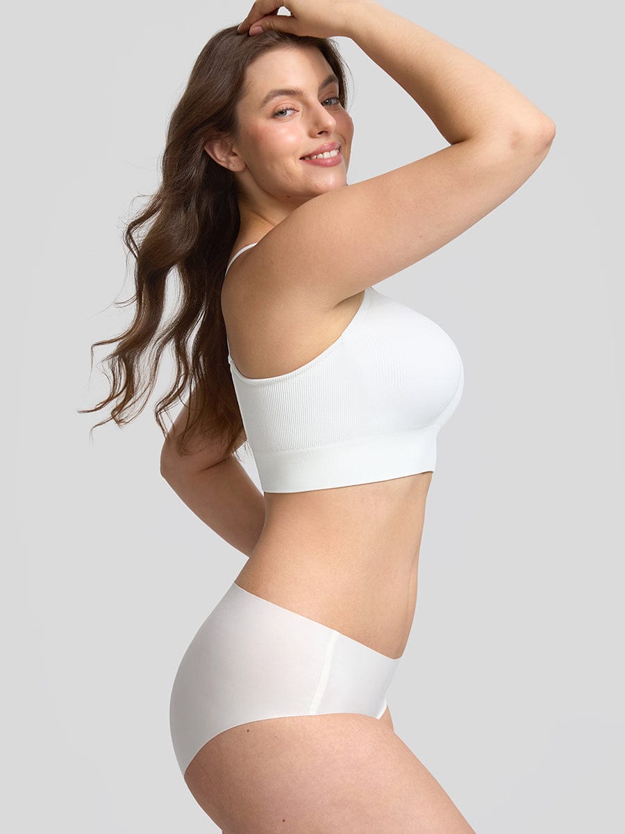 Seamless wireless demi T-shirt bra — image 35