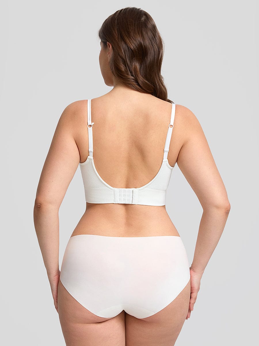 Seamless wireless demi T-shirt bra — image 36