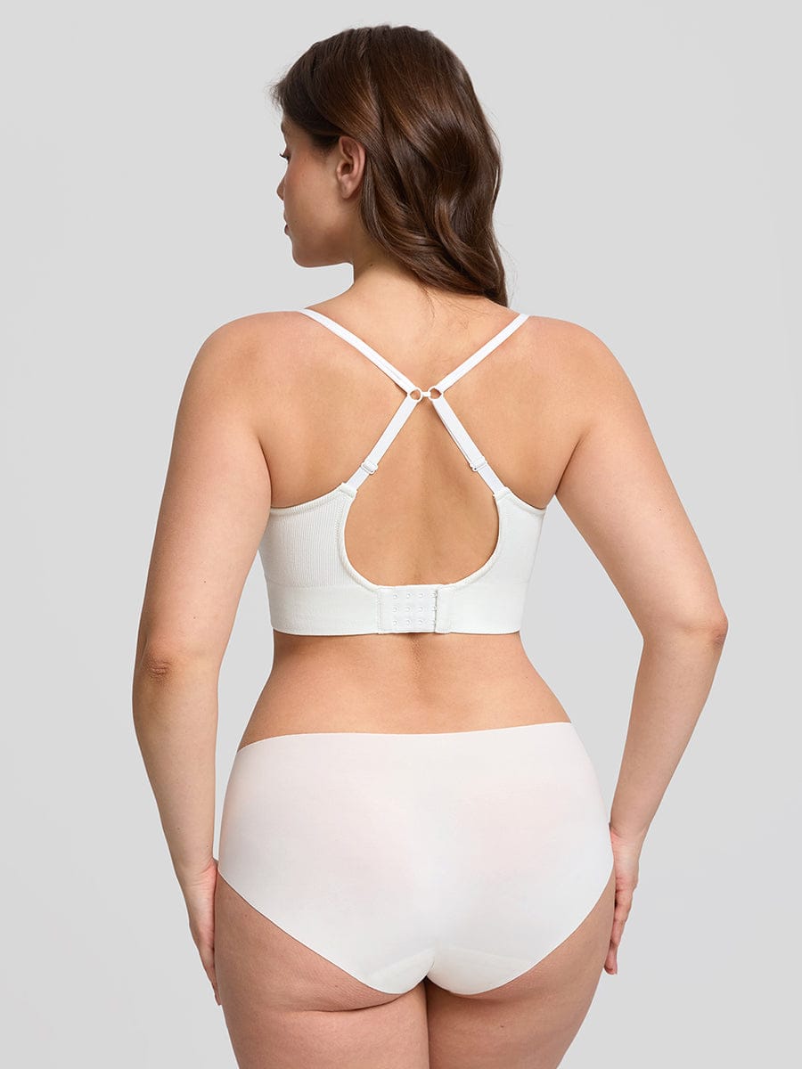 Seamless wireless demi T-shirt bra — image 37