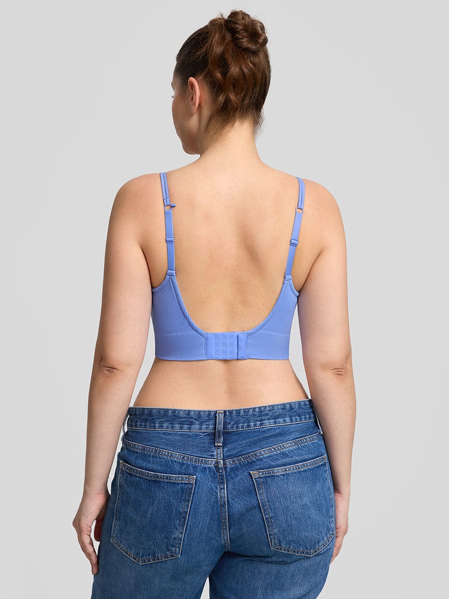 Seamless wireless demi T-shirt bra — image 4