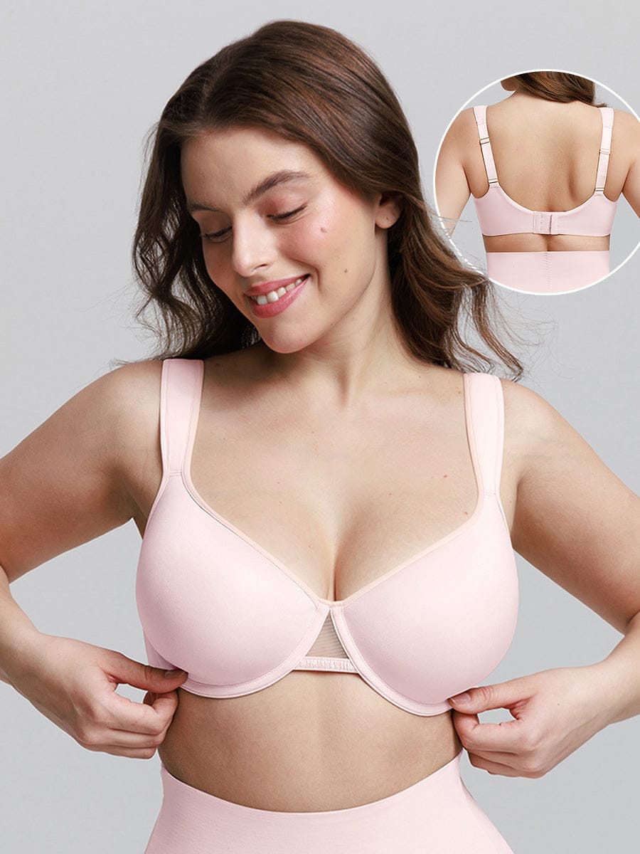 Full coverage memory foam underwire bra — photo 1