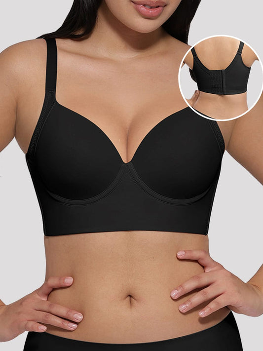 Soutien-gorge noir push-up à armatures Zandomart
