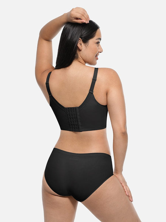 Soutien-gorge noir sculptant – vue 3
