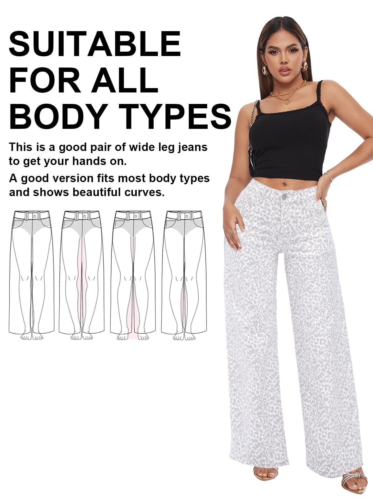Jean stretch évasé remonte-fesses — Butt-lifting stretch flare jeans