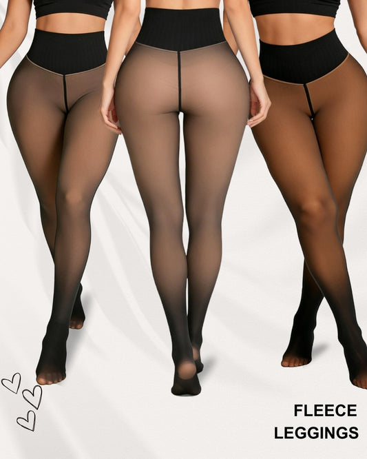 Collant hiver doublé polaire — Fleece-lined winter tights