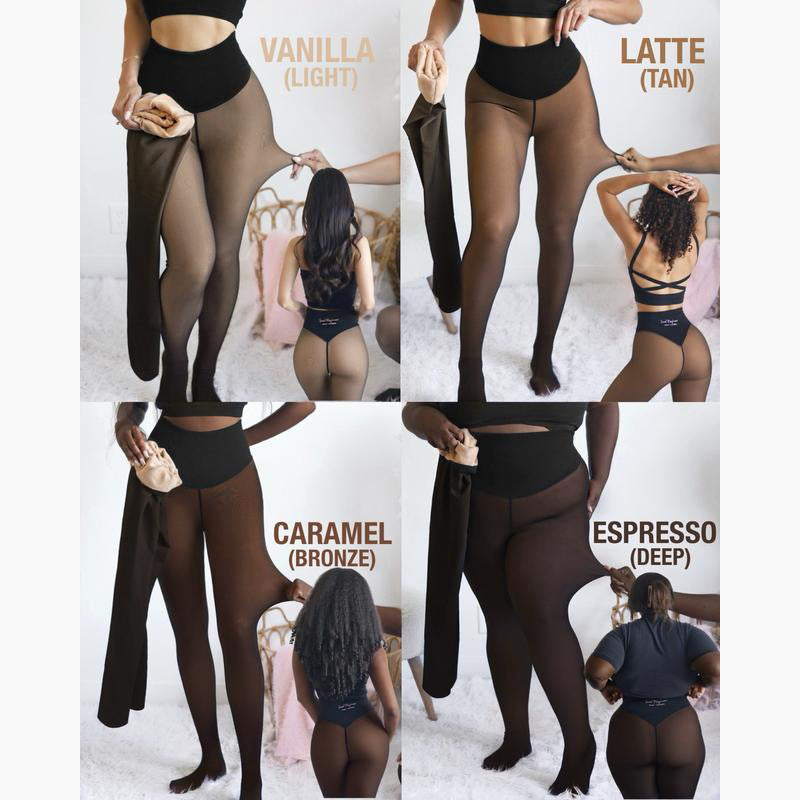 Collant hiver doublé polaire — Fleece-lined winter tights